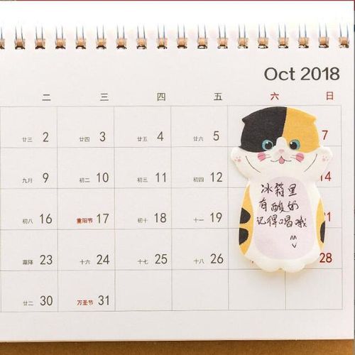 40 pcs/lot Cute Animal Cat Memo Pad Cartoon N Times Sticky Notes Stationery sticker Notebook School Supplies Bookmark Label