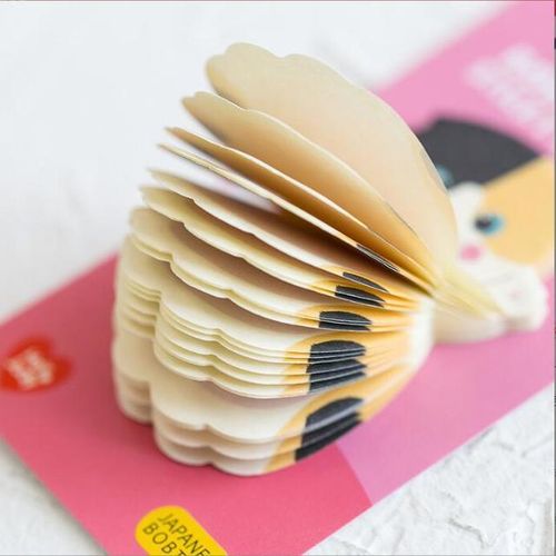 40 pcs/lot Cute Animal Cat Memo Pad Cartoon N Times Sticky Notes Stationery sticker Notebook School Supplies Bookmark Label