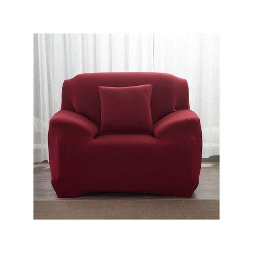 One Seat Universal Solid Color Stretch Sofa Cover