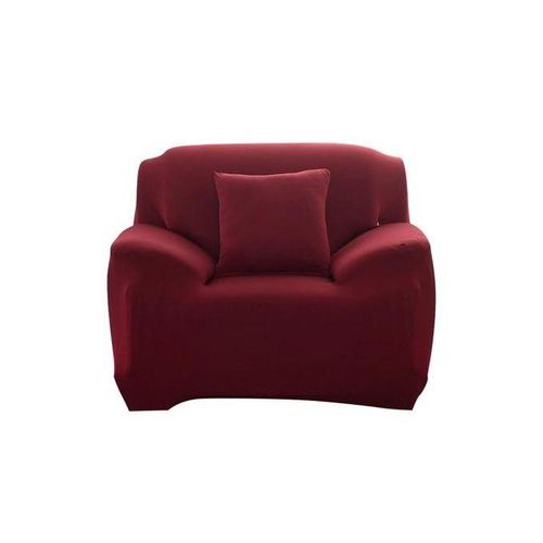 One Seat Universal Solid Color Stretch Sofa Cover