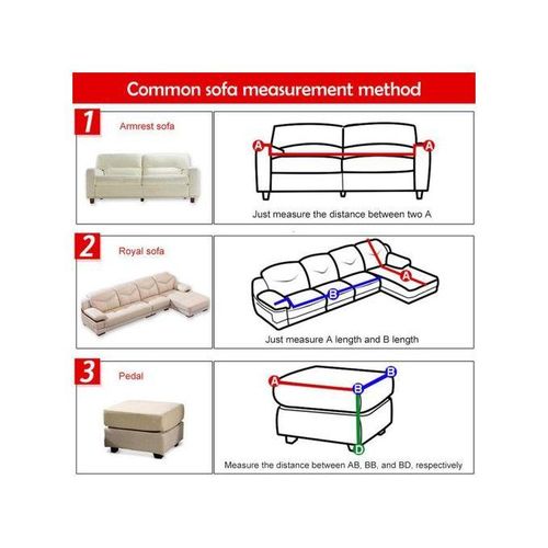 One Seat Universal Solid Color Stretch Sofa Cover