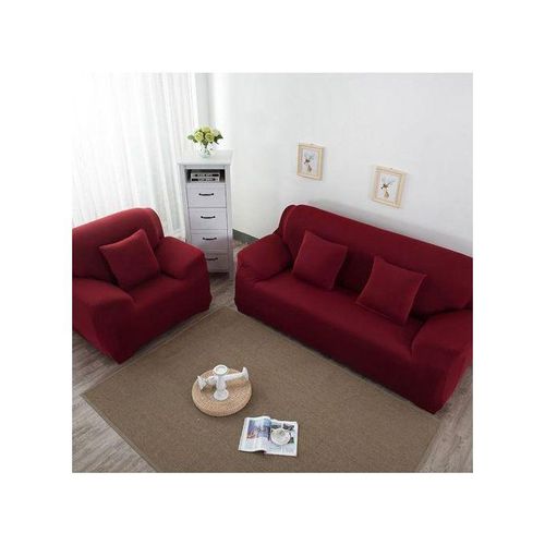 One Seat Universal Solid Color Stretch Sofa Cover