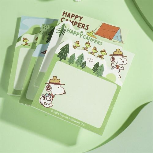 12 pcs/lot Creative Snoopy Memo Pad Sticky Note Cute N Times Stationery Label Notepad Post School Supplies