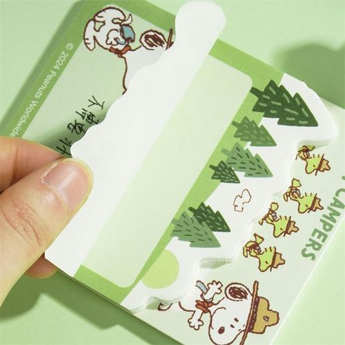 12 pcs/lot Creative Snoopy Memo Pad Sticky Note Cute N Times Stationery Label Notepad Post School Supplies