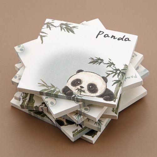 24 pcs/lot Kawaii Panda Memo Pad Sticky Note Cute N Times Stationery Label Notepad Post School Supplies
