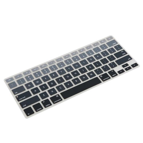 Silicone Keyboard Cover Skin Protector for Apple Macbook Air 13 Gray