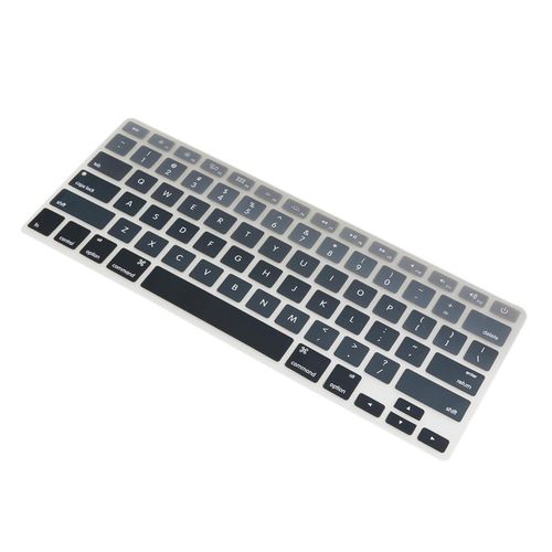 Silicone Keyboard Cover Skin Protector for Apple Macbook Air 13 Gray