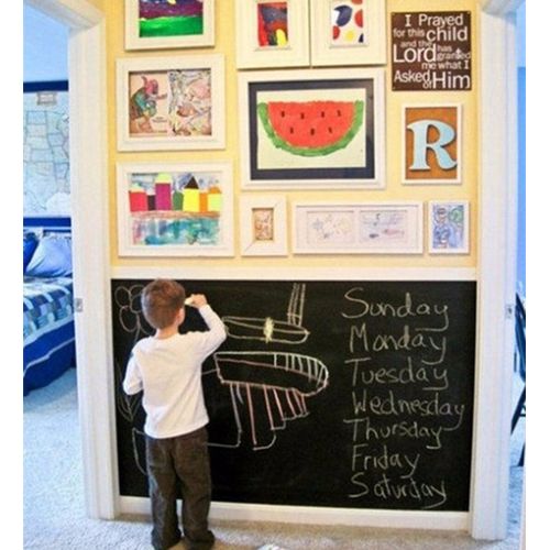 Chalk Board Blackboard Removable Vinyl Wall Sticker Decal Chalkboard 200 X 45cm