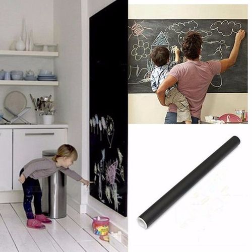 Chalk Board Blackboard Removable Vinyl Wall Sticker Decal Chalkboard 200 X 45cm
