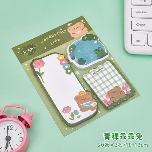 36 pcs/lot Cartoon Animal Memo Pad Sticky Note Cute N Times Stationery Label Notepad Post School Supplies