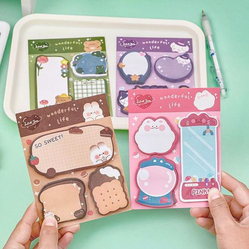 36 pcs/lot Cartoon Animal Memo Pad Sticky Note Cute N Times Stationery Label Notepad Post School Supplies