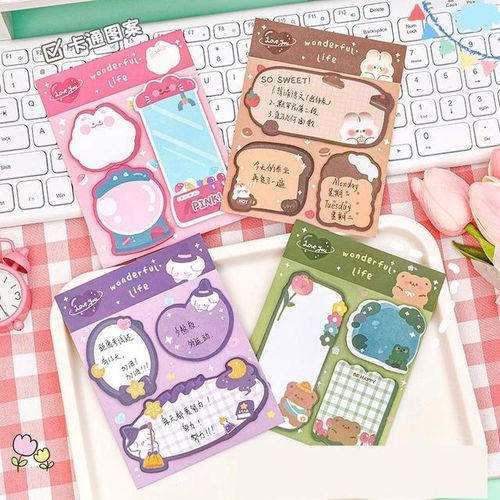 36 pcs/lot Cartoon Animal Memo Pad Sticky Note Cute N Times Stationery Label Notepad Post School Supplies
