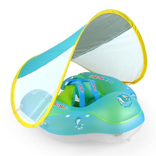 SwimBoBo Inflatable Baby Swimming Float - green Ny