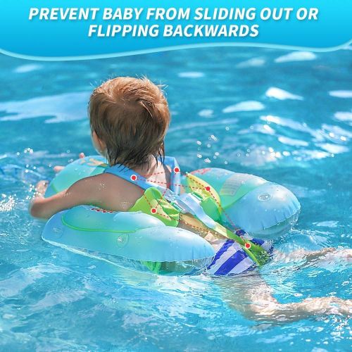 SwimBoBo Inflatable Baby Swimming Float - green Ny