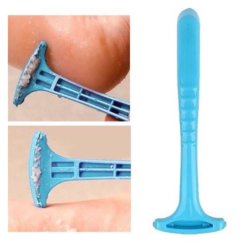 Plastic Handle Dead Skin Calluses Remover Tool Pedicure Scraper