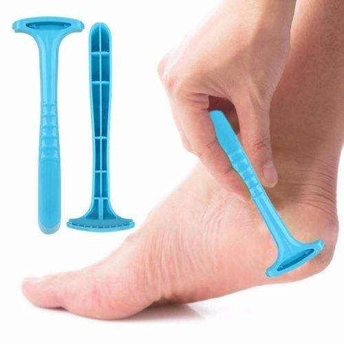 Plastic Handle Dead Skin Calluses Remover Tool Pedicure Scraper