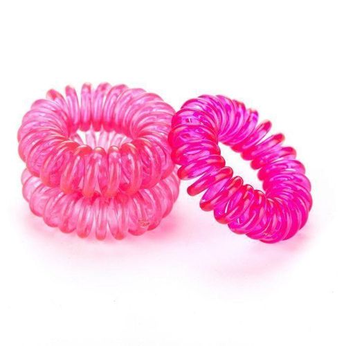 3PCS/Set Telephone Line Hair Ropes 3.5cm Diameter Small Elastic Colorful Hair Bands Ponytail Holder Set for Girls Children Hair Accessories