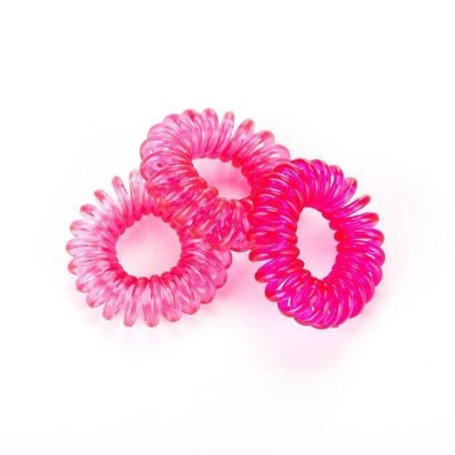 3PCS/Set Telephone Line Hair Ropes 3.5cm Diameter Small Elastic Colorful Hair Bands Ponytail Holder Set for Girls Children Hair Accessories