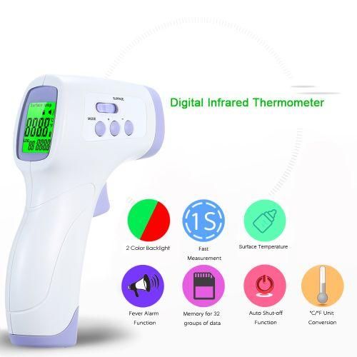 Digital Infrared Thermometer LCD Backlight Display