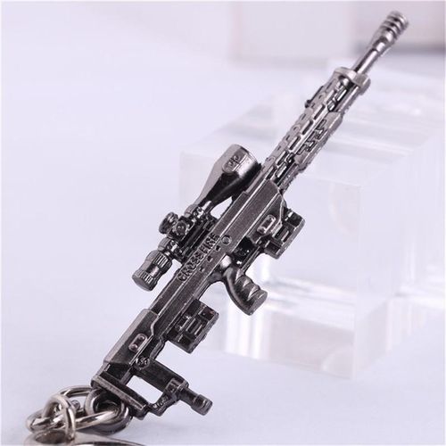 Novelty New Cs Go Ak47 Guns Keychain Men Trinket Sniper M4a1 Key Chain Bag Charm Keyring Male Jewelry Souvenirs