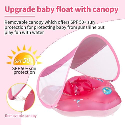 SwimBoBo Inflatable Baby Swimming Float - pink My