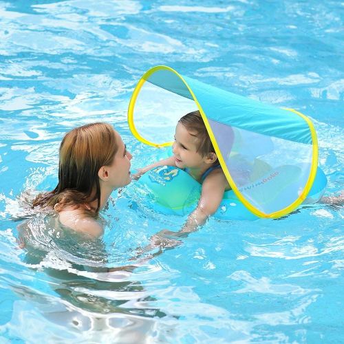 SwimBoBo Inflatable Baby Swimming Float - green My
