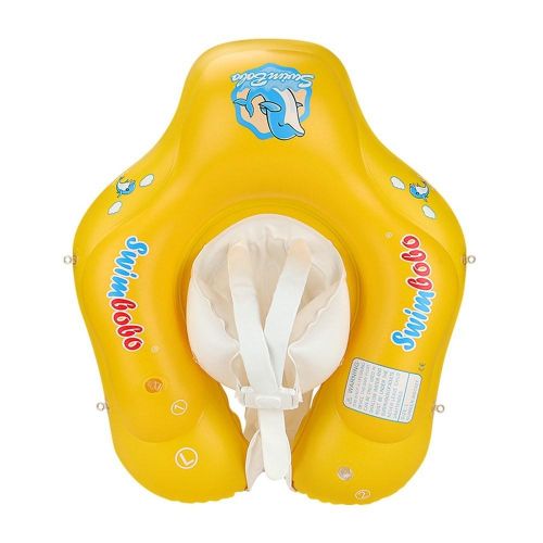 SwimBoBo Inflatable Baby Swimming Float - yellow My