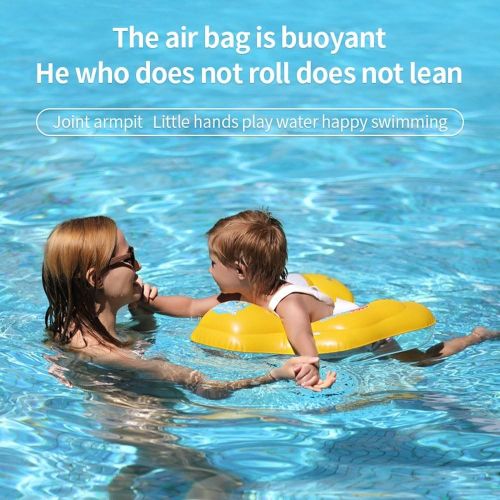 SwimBoBo Inflatable Baby Swimming Float - yellow My
