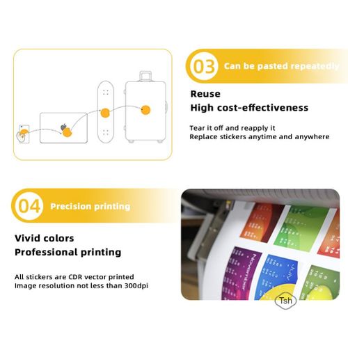 50PCS Midnight Magic-Moon Stickers Waterproof DIY Stickers