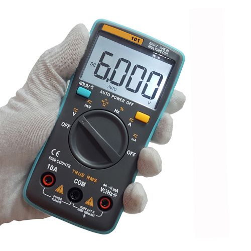 RICHMETERS RM101 True RMS Multifunctional LCD Digital