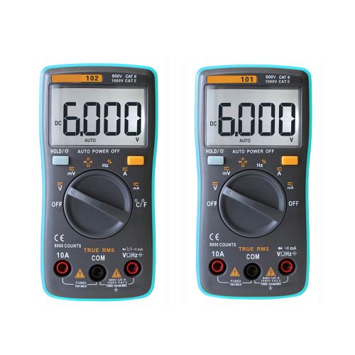 RICHMETERS RM101 True RMS Multifunctional LCD Digital