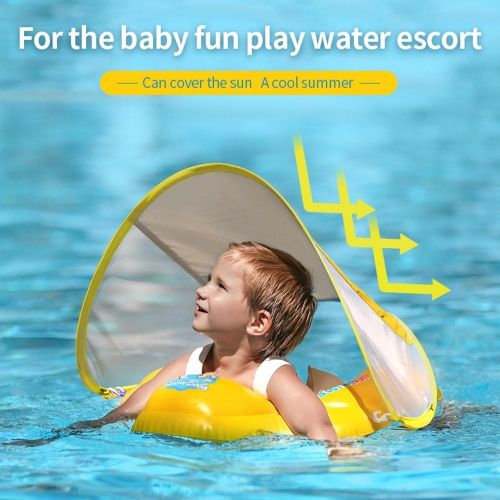 SwimBoBo Inflatable Baby Swimming Float - yellow Ny