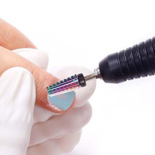 Electric Nail Drill Bits  Professional Nail File Home Black