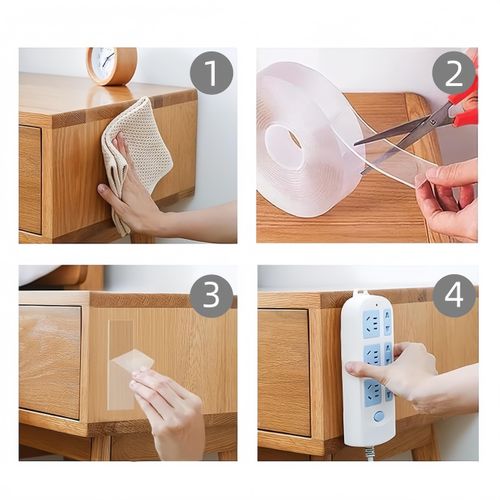 5M Nano Tape Roll Mounting Magic Double Sided Tape Adhesive