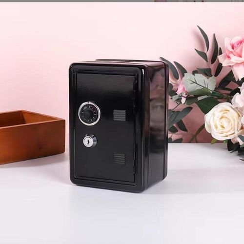 Bank Ornament Organizer Bedroom Home Decor Money Black