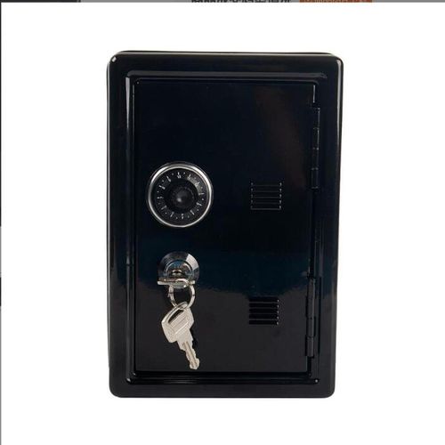 Bank Ornament Organizer Bedroom Home Decor Money Black