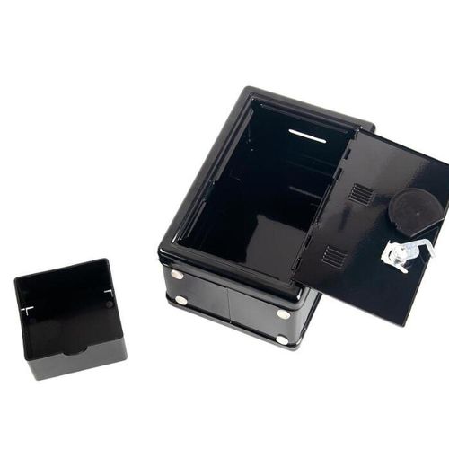 Bank Ornament Organizer Bedroom Home Decor Money Black