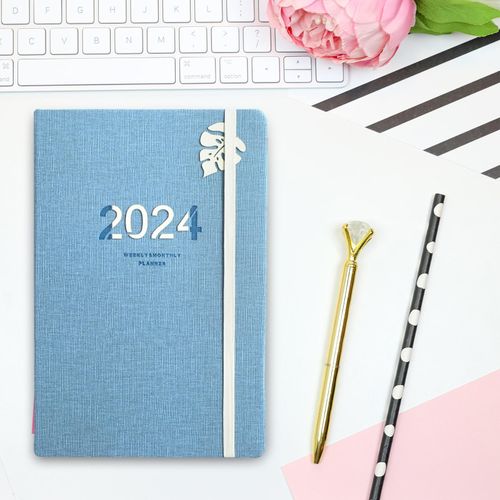 2024 Planner Notebook Calendar Daily Planners 2024 For