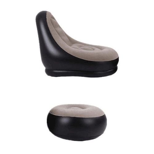 2Pcs/Set Lazy Inflatable Sofa Couch+Pedal Thickened Outdoor