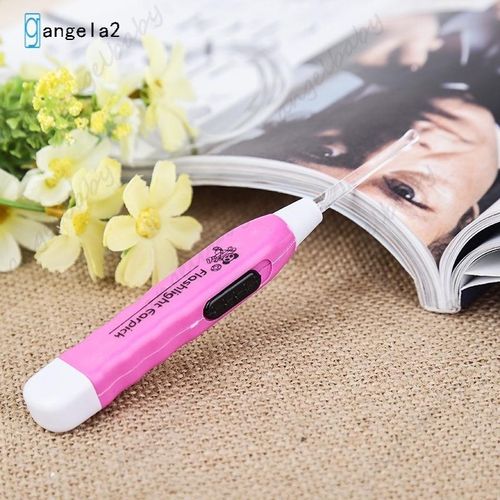1pcs LED Flashlight Ear Pick Cleaner Earpick Remove Spoon Curette Baby Child Ear Wax Care Tools