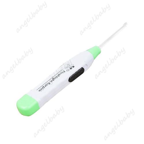 1pcs LED Flashlight Ear Pick Cleaner Earpick Remove Spoon Curette Baby Child Ear Wax Care Tools