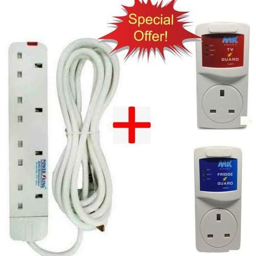 Other TV Guard + FRIDGE Guard + A FREE 4 Way Extension Cable.
