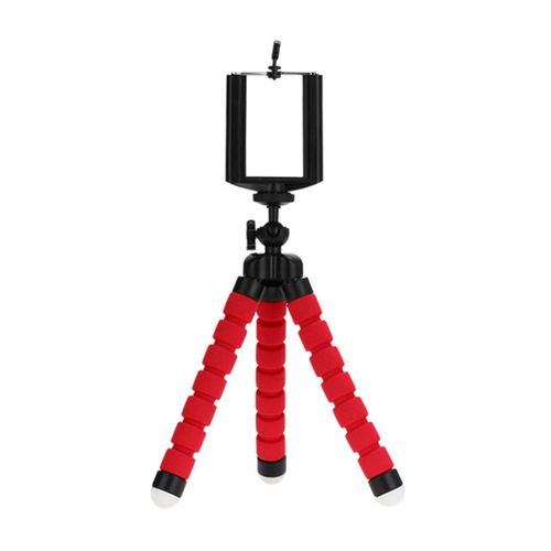 Phone Octopus Tripod Stand Flexible Expanding Stand for Mobile Phone Digital Camera,Red NO5314