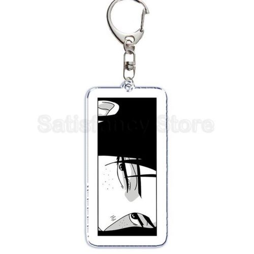 Anime Attack On Titan Keychain Accessorie Bag Final Season Levi Eren Ken Jaeger Art Figure Eyes Keyring Keychains Halloween