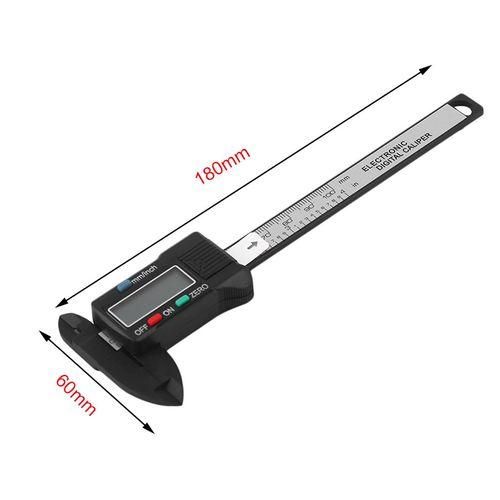Digital Caliper 0100mm0.2mm Carbon Fiber Composites MM  Inch Caliper