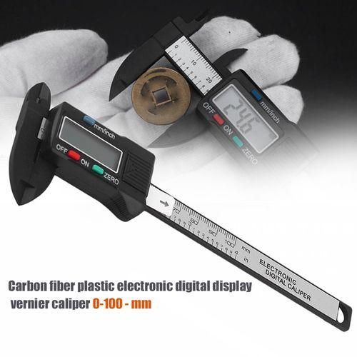 Digital Caliper 0100mm0.2mm Carbon Fiber Composites MM  Inch Caliper
