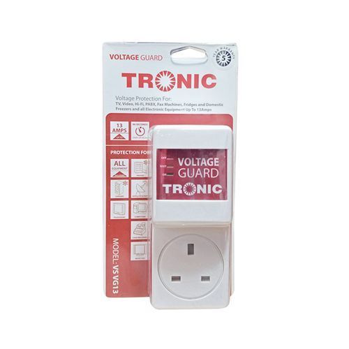Tronics Tronic Voltage Guard (All Electronic Equipment guard) - White