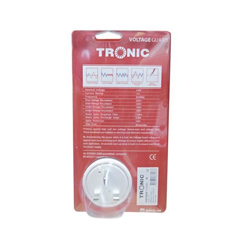 Tronics Tronic Voltage Guard (All Electronic Equipment guard) - White
