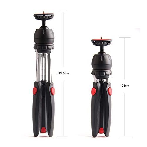 Jmary MT 35 Portable Tripod Stand - Black