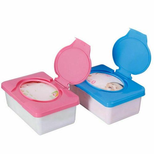 Wet Tissue Case Baby Wipes Napkin Storage Box Holder Container for 80Pcs Papers NO5119